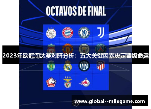 2023年欧冠淘汰赛对阵分析：五大关键因素决定晋级命运